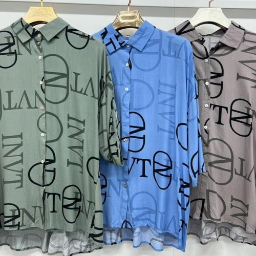 Рубашка Style Nadezhda (3XL-7XL) 26944 l.blue (лето) Style Nadezhda 26944 l.blue