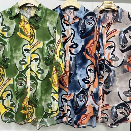 Рубашка Style Nadezhda (3XL-7XL) 26949 navy (лето) Style Nadezhda 26949 navy