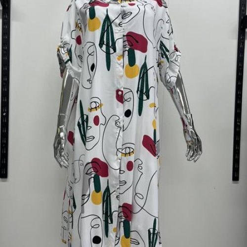 Рубашка Style Nadezhda (3XL-7XL) 36492 white (лето) Style Nadezhda 36492 white