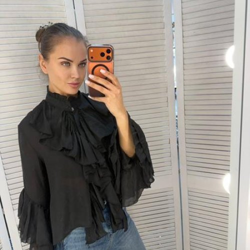 Блузка Style Nadezhda (one size) 377 black (деми) Style Nadezhda 377 black