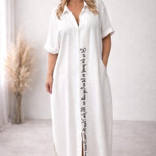 Платье Style Nadezhda (XL-3XL) 442 white (лето) Style Nadezhda 442 white