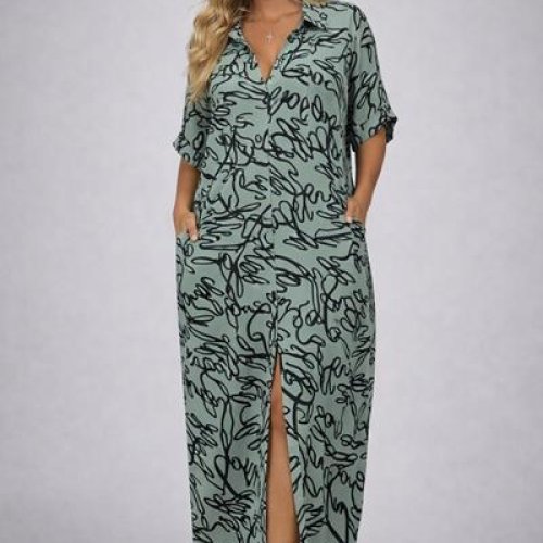 Платье Style Nadezhda (XL-3XL) 442-1 mint (лето) Style Nadezhda 442-1 mint