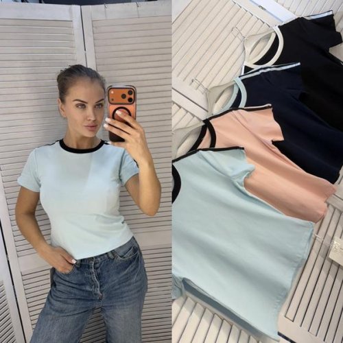 Футболка Style Nadezhda (one size) 6000 black (лето) Style Nadezhda 6000 black