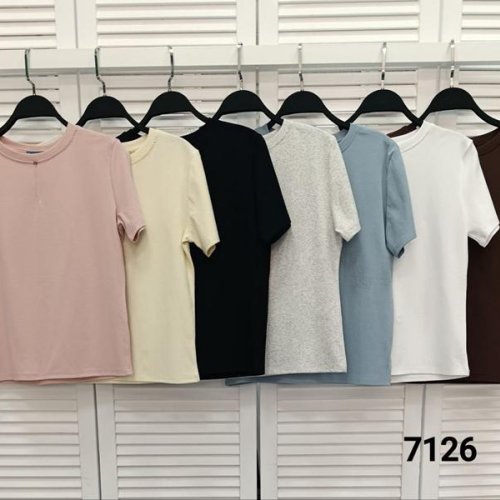 Футболка Style Nadezhda (42-48) 7126 l.blue (лето) Style Nadezhda 7126 l.blue