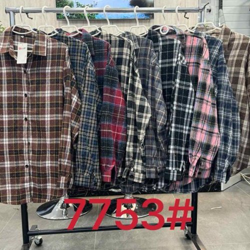 Рубашка Style Nadezhda (3XL-6XL) 7753 red (деми) Style Nadezhda 7753 red