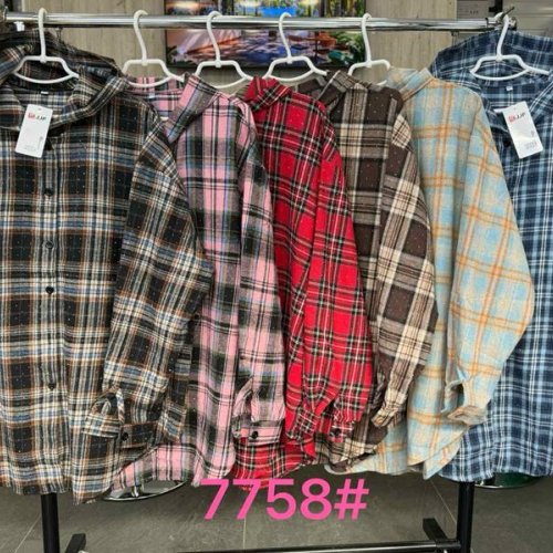 Рубашка Style Nadezhda (3XL-6XL) 7758 pink (деми) Style Nadezhda 7758 pink