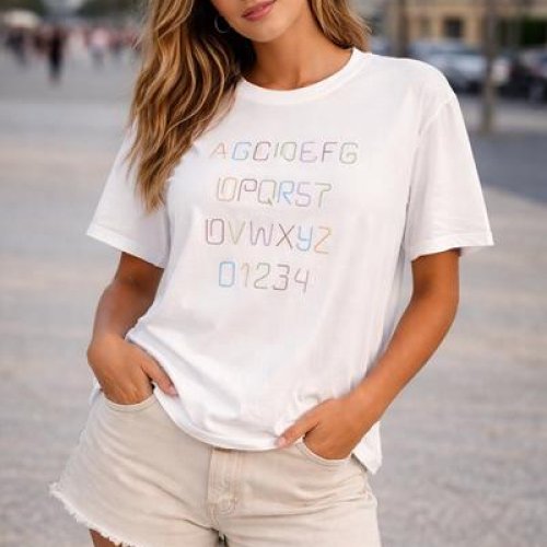 Футболка Style Nadezhda (one size) 8801 white (лето) Style Nadezhda 8801 white