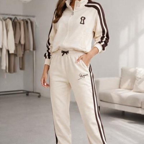 Костюм спорт Style Nadezhda (S-L) 890 beige (деми) Style Nadezhda 890 beige