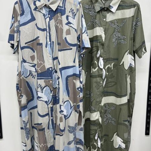 Платье Style Nadezhda (3XL-7XL) 9010 khaki (лето) Style Nadezhda 9010 khaki