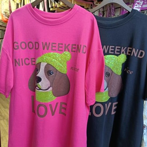 Футболка Trend (one size) 6445 black (лето) Trend 6445 black