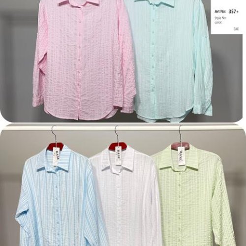 Рубашка BASE (XL-5XL) C357 pink (деми) BASE C357 pink