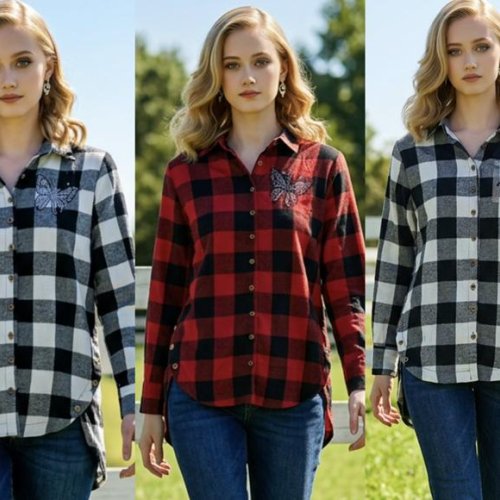 Рубашка Kaffir Lily (52-60) KL9 red (деми) Kaffir Lily KL9 red