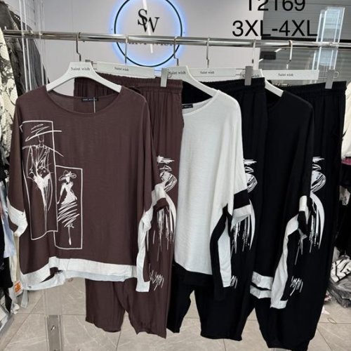 Костюм Yafeier (3XL-4XL) 2169 mix (лето) Yafeier 2169 mix