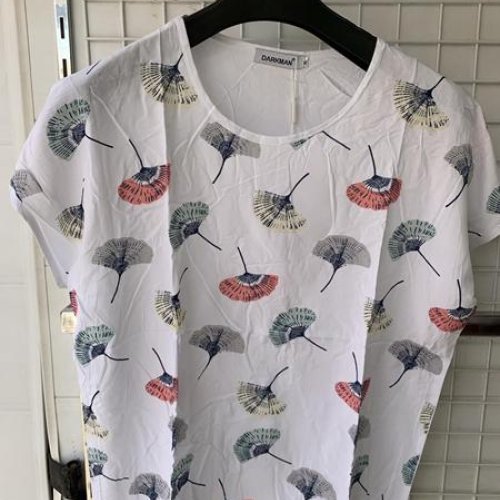 Футболка Yafeier (XL-4XL) 293 white (лето) Yafeier 293 white