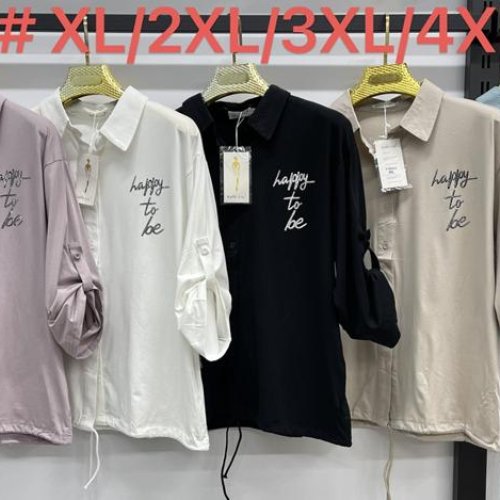 Рубашка Yafeier (50-56) 8801 black (деми) Yafeier 8801 black