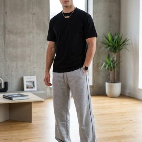 Штаны спорт Moranny (S-2XL) 2223 grey (деми) Moranny 2223 grey