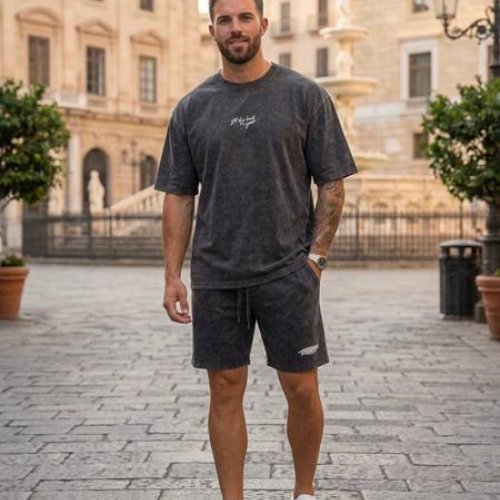 Костюм Moranny (S-2XL) MR1066 d.grey (лето) Moranny MR1066 d.grey