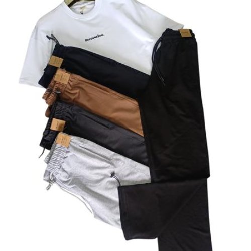 Штаны спорт Moranny (S-2XL) MR1083 brown (деми) Moranny MR1083 brown