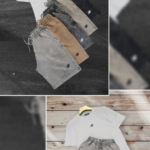 Шорты Moranny (S-2XL) MR1288 l.grey (лето) Moranny MR1288 l.grey