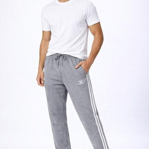 Штаны спорт Zalov (S-2XL) ZW1474 grey (деми) Zalov ZW1474 grey