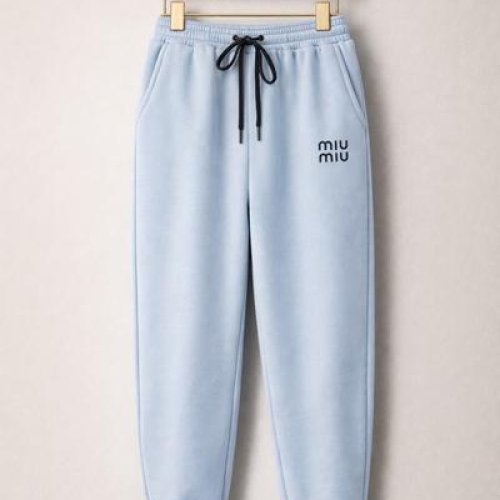 Штаны спорт Zalov (S-L) ZW1560 l.blue (деми) Zalov ZW1560 l.blue