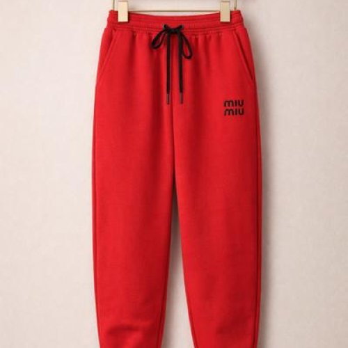 Штаны спорт Zalov (S-L) ZW1563 red (деми) Zalov ZW1563 red