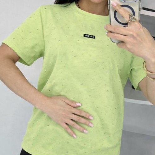 Футболка Lora (one size) LR1307 green (лето) Lora LR1307 green