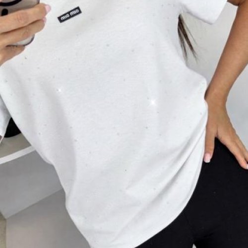 Футболка Lora (one size) LR1308 white (лето) Lora LR1308 white