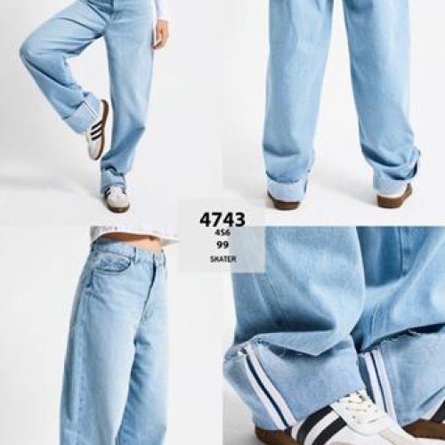 Джинсы Jeans Style (34-42) 4743-4S6-99 l.blue (деми) Jeans Style 4743-4S6-99 l.blue