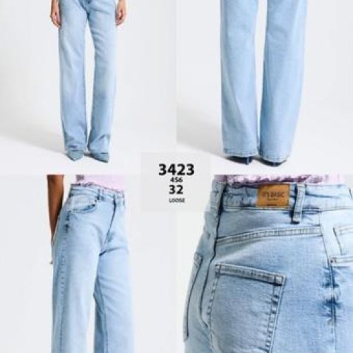Джинсы Jeans Style (34-42) 3423-4S6-32 l.blue (деми) Jeans Style 3423-4S6-32 l.blue