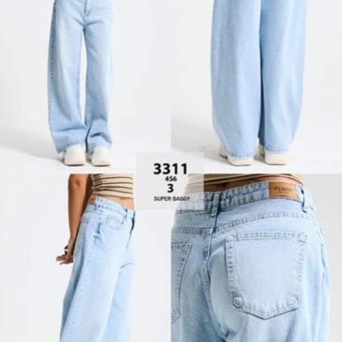 Джинсы Jeans Style (34-42) 3311-4S6-3 l.blue (деми) Jeans Style 3311-4S6-3 l.blue