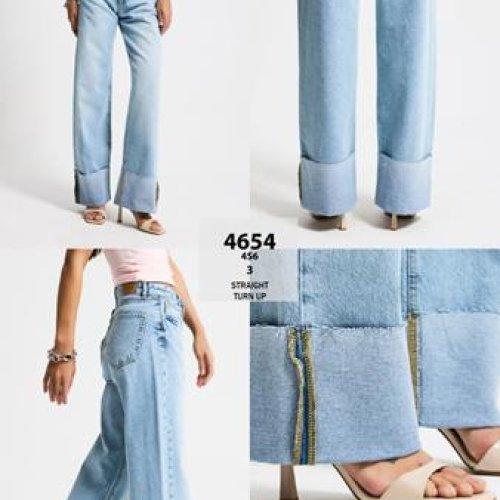 Джинсы Jeans Style (34-42) 4654-4S6-3 l.blue (деми) Jeans Style 4654-4S6-3 l.blue