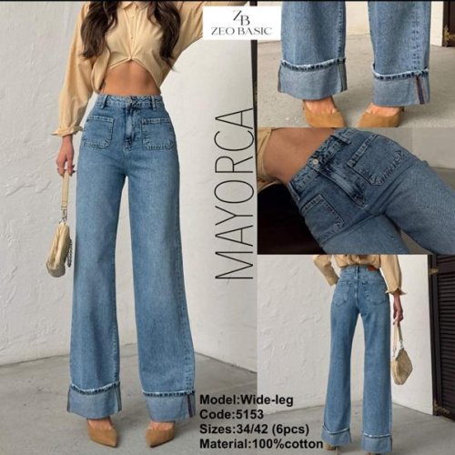 Джинсы Jeans Style (34-42) 5153 blue (деми) Jeans Style 5153 blue