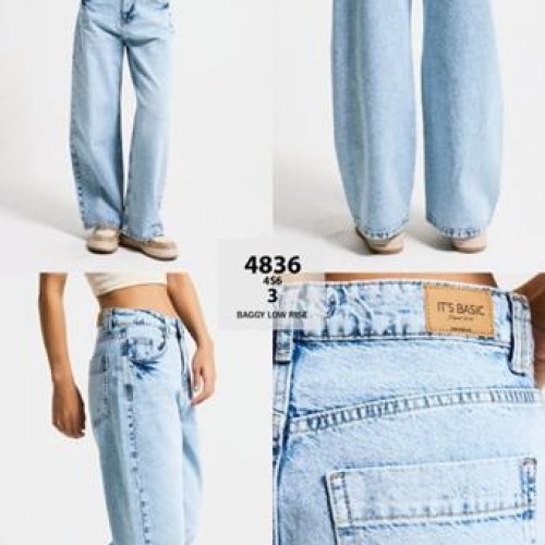 Джинсы Jeans Style (34-42) 4836-4S6-3 l.blue (деми) Jeans Style 4836-4S6-3 l.blue