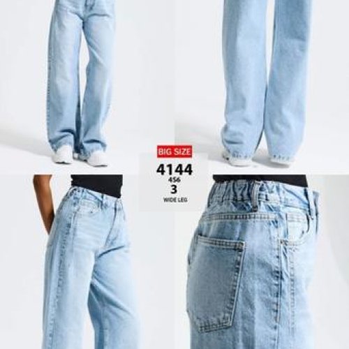 Джинсы Jeans Style (38-48) 4144-4S6-3 l.blue (деми) Jeans Style 4144-4S6-3 l.blue