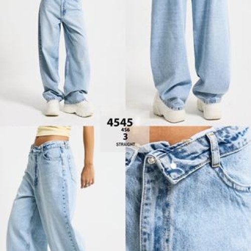 Джинсы Jeans Style (34-42) 4545-4S6-3 l.blue (деми) Jeans Style 4545-4S6-3 l.blue