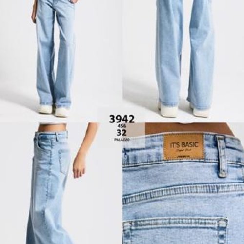 Джинсы Jeans Style (34-42) 3942-4S6-32 l.blue (деми) Jeans Style 3942-4S6-32 l.blue