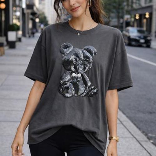 Футболка Major (S-L) 2185 d.grey (лето) Major 2185 d.grey