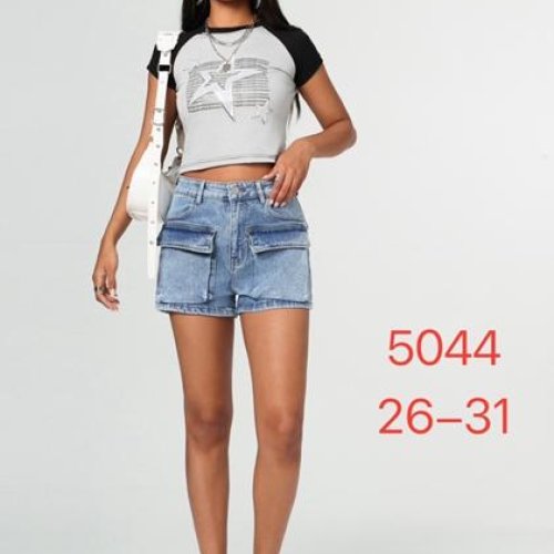 Юбка-шорты NewJeans (26-31) 5044 l.blue (лето) NewJeans 5044 l.blue