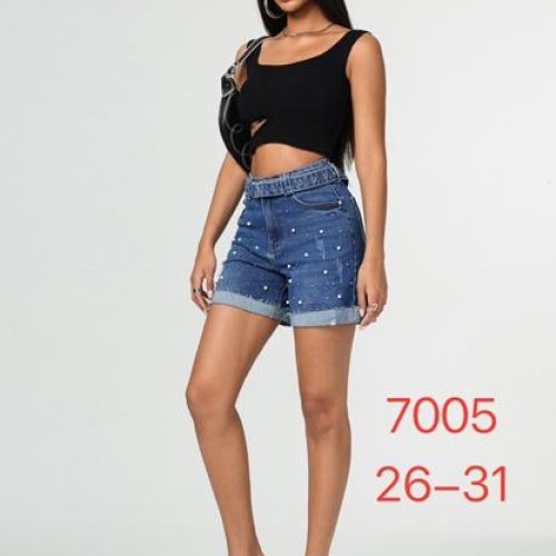 Шорты NewJeans (26-31) 7005 blue (лето) NewJeans 7005 blue