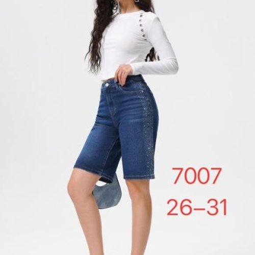 Шорты NewJeans (26-31) 7007 blue (лето) NewJeans 7007 blue