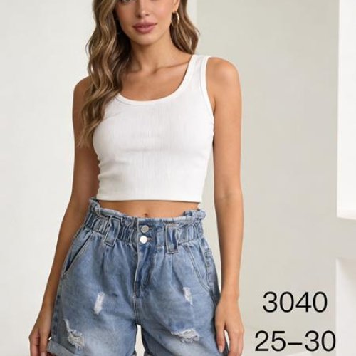 Шорты NewJeans (25-30) 3040 l.blue (лето) NewJeans 3040 l.blue