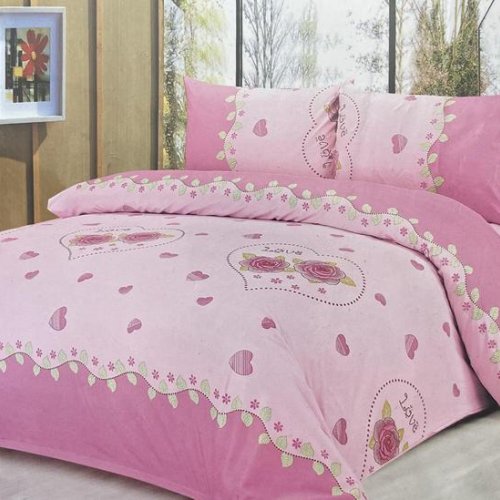 Постельное белье Tac Le Vele Mays (200*220) TL33 pink (деми) Tac Le Vele Mays TL33 pink