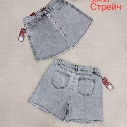 Юбка-шорты Vanver (30-36) D117 l.grey (лето) Vanver D117 l.grey