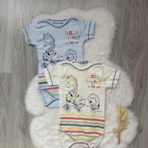 Боди Emir kids (0.3-1) 1023 l.blue (лето) Emir kids 1023 l.blue