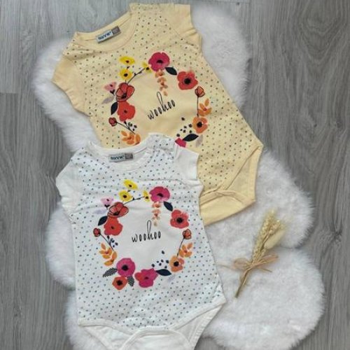 Боди Emir kids (0.3-1) 1029 yellow (лето) Emir kids 1029 yellow