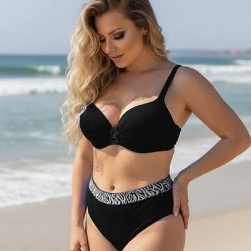 Купальник DFK (48-56) 25005 black (лето) DFK 25005 black