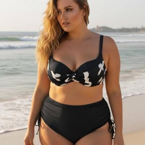 Купальник DFK (48-56) 26005 black (лето) DFK 26005 black