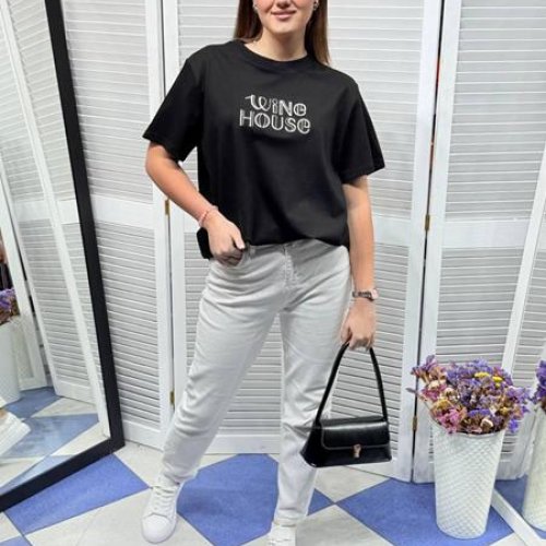 Футболка MMC clothes (one size) 7317 black (лето) MMC clothes 7317 black