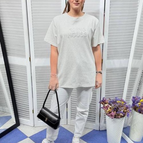 Футболка MMC clothes (one size) 7317 white (лето) MMC clothes 7317 white
